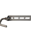 Universal Straight Exhaust Hanger Made From Welded Steel With Anti Rust Coating For Easy Weld In And Secure Exhaust Repairs, side view