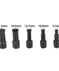 Pro Universal Blind Hole Internal Bearing Heavy Duty Complete Puller Kit With Secure Snap Fastener Lock So You Never Drop Parts While Yanking Wheel Hub Motors Out Of Cars Motorcycles E Bikes For Your Home Or Shop Work Without The Hassle, 21.5mm to 9.3mm tips