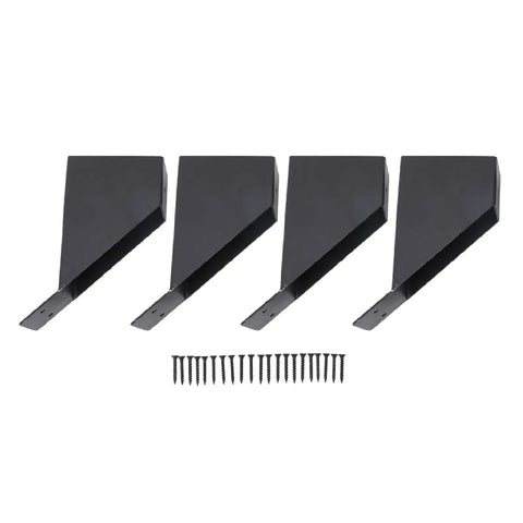 Heavy Duty Galvanized Steel Gazebo Brackets Four Pack Tough As Nails Built To Last With 45 Degree Angle And Drainage Holes For Reinforcing Pergolas Gazebos Tree Houses Patios And Lawns All Weather Outdoor Support