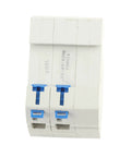 Smart Circuit Breaker 2P 100A AC220V with Built In Antenna and Flame Retardant Shell, compact size, front view