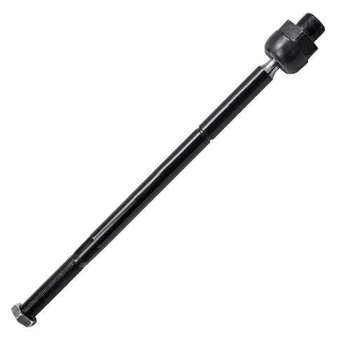 Front 6 Piece Tie Rods Kit With Boots For 2006 Through 2012 Dodge Ram 1500 5 Lug Trucks Includes Front Inner And Outer Rods And Boots Heavy Duty Suspension Replacement, black steel tie rod end