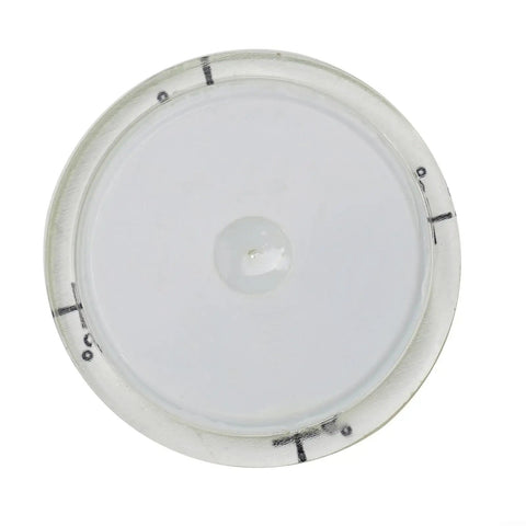Ehlivhall 32Mm Round Bubble Level, High Precision For Acrylic, top view showing clear bubble and measurement markings.