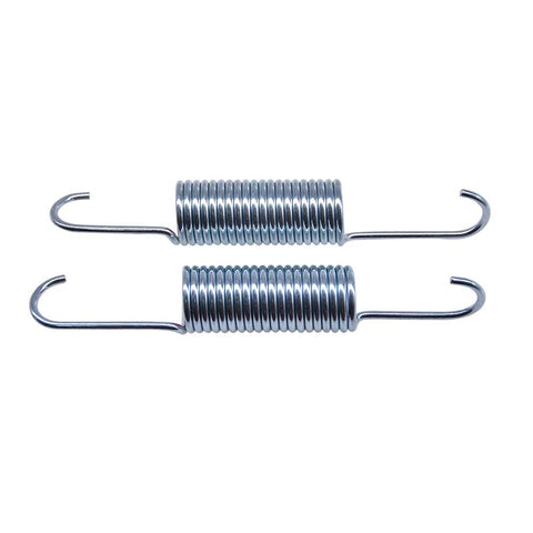 Heavy Duty Recliner Tension Springs Two Pack Four Inch Five Eighth Replacement Hardware For Couch And Sofa Mechanism Repair Rock Solid Parts That Snap Straight Into Place Silver Steel Coil