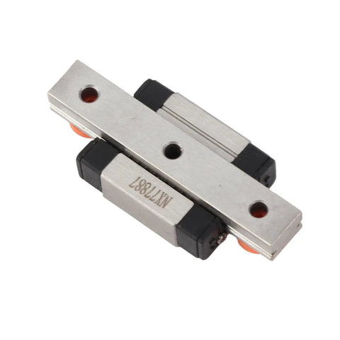 Miniature 7mm Width Linear Guide Rail With Slide Block For Small Automation Projects And Precision Instruments In 40mm 55mm Or 70mm Lengths, metal rail