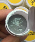 Open jar of Flux Solder Paste For Mobile Phone Repair Sn63 Pd37 Alloy With Silver Content, smooth texture visible.