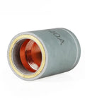 Durable PC0102 Outside Nozzle Shield Retaining Cap For P141 A141 And LT141 Ltm141-a Plasma Cutting Torches showing inner thread.