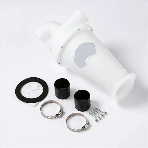Industrial Cyclone Dust Separator For Vacuum Cleaners, DIY Turbocharged Woodworking Dust Collector with accessories.