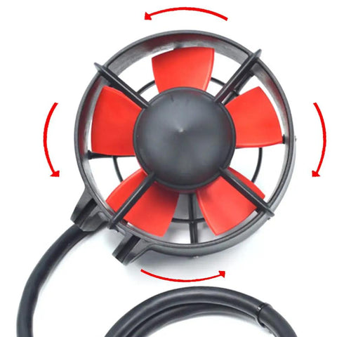 Beefy Underwater Thruster Max 24V 1080W Brushless Motor With CCW Three Blade Nylon Propeller top view
