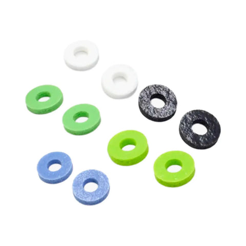 Colorful Ten Pack Controller Aim Assist Rings For Thumbsticks With Sponge Motion Control Grips To Boost Precision And Stability On Consoles And PC Gaming