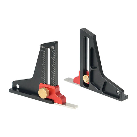 Height Gauge For Woodworking With Aluminum Alloy Body Lockable Digital Height Measuring Tool For Table Saws And Router Tables Pro Grade