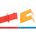 Magnetic Cabinet Hinge Mounting Clamp Pro Grade Heavy Duty ABS Tool For Quick And Easy Door Panel Setup with parts displayed