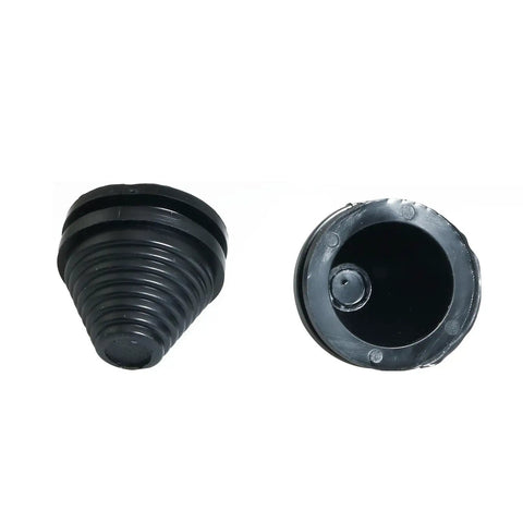4 Pack Tower Shaped Rubber Gaskets For 1 Inch Inner Diameter Cable Glands Black Firewall Seals For Electrical Cabinets And Cord Protection Sleeves