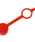 Red cap from Grease Fittings Kit, 240-Piece SAE And Metric Zerk Fittings Set With 1/4 And 1/8 NPT, M6 And M8