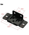Heavy Duty Stainless Steel Furniture Joint Brackets Set For Quick Fitting Right Angle Corner Braces Rock Solid For Cabinets Drawers