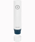 Fresh & Save La Mer Handheld Food Saver Vacuum Pump For Quick Sous Vide Sealing in sea blue with detachable cap, upright view