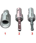 Drill Bit Adapter SDS To Square Drive Converter For Power Tools Durable Heavy Duty Earth Auger Arbor DIY Friendly Accessory