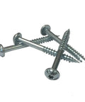 Built Tough 2.5 Inch Pocket Screws For Pocket Hole Joints Self Tapping Coarse Thread Great For Softwood And Plywood Anti Corrosion