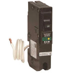 BRCAF120 Single Pole BR 1 Combo Arc Fault Circuit Breaker 20 Amp AFCI with white wire and test button, for home panels