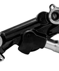 Heavy Duty Electric Water Pump For Chevy LS1 LS2 LS3 Engines Pushing 35 GPM With Slick Black Finish and mounting brackets.