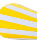 Pro Grade Spindle Cleaning Rod Cleaner Brush For CNC Tool Holders With Taper Collet Handle, yellow and white striped design