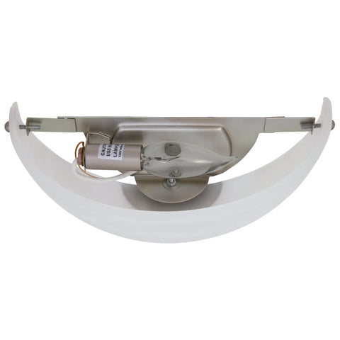 Millbridge Traditional 1 Light Indoor Dimmable Wall Sconce With Alabaster Glass Shade In Satin Nickel Finish For Bathrooms, Hallways And Foyers, Mount Up Or Down, Versatile Classic Style For Any Room