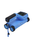 Dead Nuts Accurate Wall Scanner With Sleek Compact Frame Finds Pipes Cables Rebar And Measures Concrete Depth zero headaches, side view, blue design