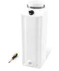 Oil Reservoir Tank With Hose Clamp And Wrench Tool Compatible With Duro Power Units Replacement For Eagle Lifts Auto Lift Heavy Duty Build Strong Arm Iron Horse Tuxedo Lift Fits Most 2 Post And 4 Post Lifts Up To 12,000 Lb Capacity.