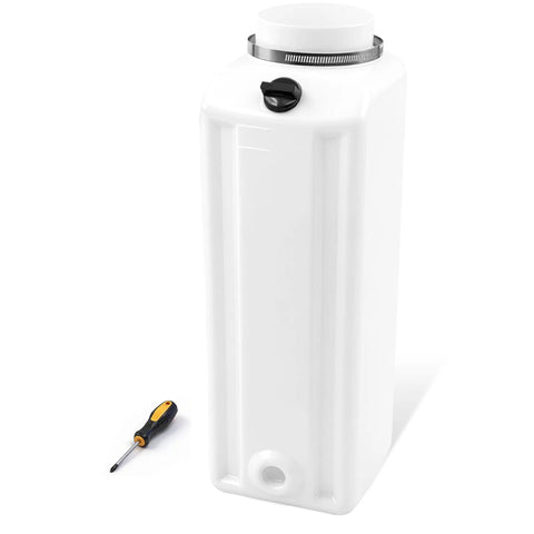 Oil Reservoir Tank With Hose Clamp And Wrench Tool Compatible With Duro Power Units Replacement For Eagle Lifts Auto Lift Heavy Duty Build Strong Arm Iron Horse Tuxedo Lift Fits Most 2 Post And 4 Post Lifts Up To 12,000 Lb Capacity.