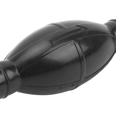 Manual Marine Fuel Transfer Pump For Outboard Motors With Strong Suction And Easy Grip Non Slip Concave And Convex Design Even With Wet Hands Aging Resistant Durable Pump For Gas Petrol And Oil On Boat Motor Accessories, black rubber bulb close-up