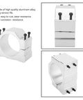 Aluminum CNC Motor Bracket Mount Clamp Kit With Screws 80mm Clamp For Spindle CNC Engraving Milling Machine Durable High Precision Holder Easy Install Tight Fit And No Slip, aluminum alloy