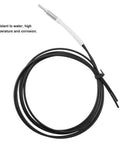 Fiber Optic Sensor Probe Cable 1 Meter Long With Gasket Nut Light Sense Diffuse Reflective Digital Fiber Optic M6 Probe