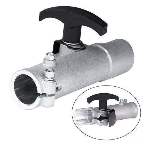 Hardcore Build 26Mm 9T Shaft Connector Joining Clamp Replacement Part for lawn mowers and brush cutters, made of durable iron.