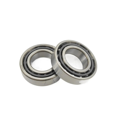 Angular Contact Ball Bearing Shaft for Machine Tool 71820 C 71821 C 71822 C 71824 C AC P2, two precision bearings side view
