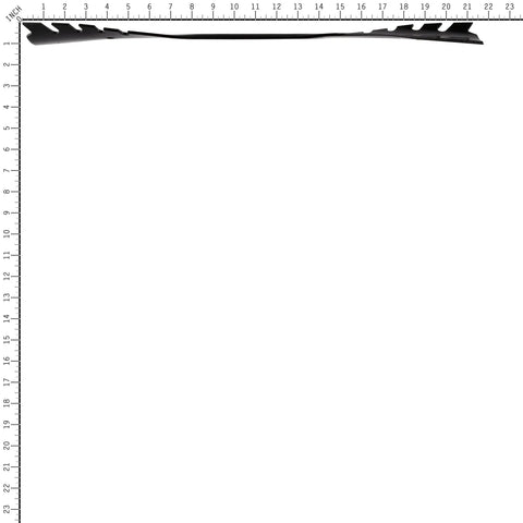 Side view of 22 Inch Deck Mulching Blade Genuine OEM Part 587199603 for Walk Behind Lawn Mowers Keeps Blades Sharp Replaces 587199601
