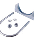 Heavy Duty Exhaust U Clamps Saddle Style for 3 Inch Exhaust Pipe Fit 3 Inch Outer Diameter Pack of 2 close-up