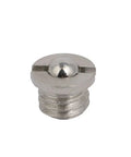 Built Tough M8 X 5.5Mm Stainless Steel Spring Plunger Ball Detent Pin Featuring Slotted Flange Design for tight machine fittings.