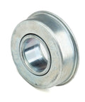 Flanged Wheel Bearing 1/2 In ID, 1 1/8 In OD, 1/4 In Flange, HW-11B Bearing For Small Machinery, Carts, Rollers, And Light Duty Equipment Replacement Part