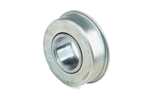 Flanged Wheel Bearing 1/2 In ID, 1 1/8 In OD, 1/4 In Flange, HW-11B Bearing For Small Machinery, Carts, Rollers, And Light Duty Equipment Replacement Part