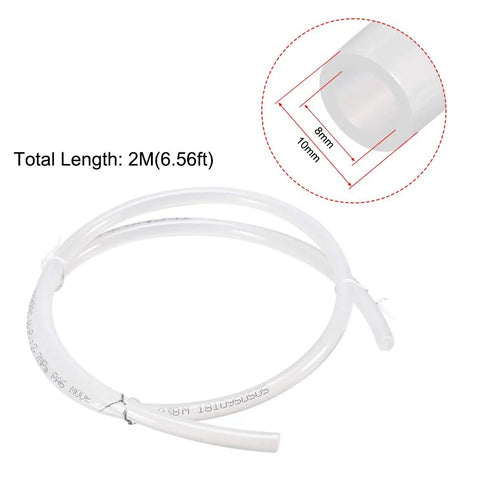 Heavy Duty Nylon Pneumatic Tubing 10 mm Outer Diameter 8 mm Inner Diameter 2 Meter Length Air Brake Hose For Air Lines And Water Lines