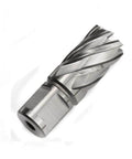 Oscarbide annular cutter with Weldon shank, 13/16 in cutting diameter, 1 in depth of cut, for magnetic drill press