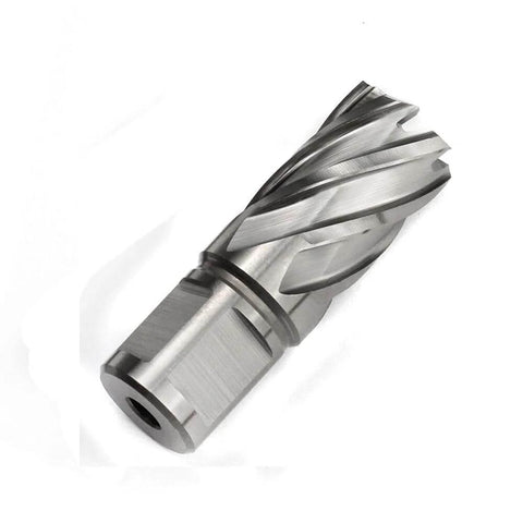 Oscarbide annular cutter with Weldon shank, 13/16 in cutting diameter, 1 in depth of cut, for magnetic drill press