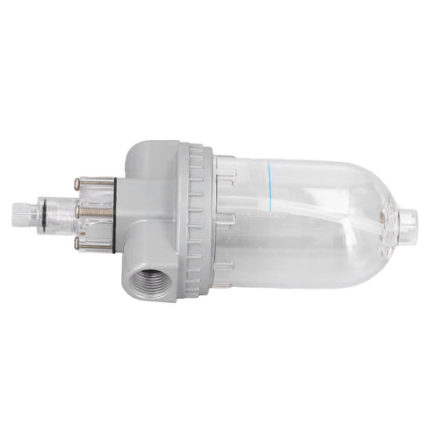 Air Compressor Lubricator With Aluminum Alloy Oil Separator And Transparent PC Cup For Pneumatic Systems Pro Grade Lubrication And Filtration 0.1-0.8 MPa Input