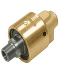 Compact Air Hydraulic Rotary Union With Smooth Low Resistance, Fast Response, Built To Last Metal Construction For Long Life In Confined Installations And Heavy Duty Environments.