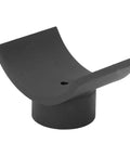 Heavy Duty Iron Bottle Jack Saddle for Dana 60 70 80 Axles, Fits Up To 4 Inch Tubes, hydraulic jack accessory in black iron