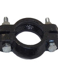 Ford Tractor Exhaust Manifold Muffler Pipe Clamp Kit With Two High Strength Aluminum Clamps Nuts Bolts And Lock Washers