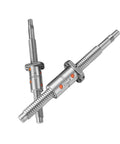 Double Nut Ball Screw Assembly For CNC Machines 1000mm Length With C7 Pro Grade Precision Right Hand Thread Roller End Built To Last BK12 BF12