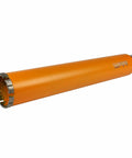 Two And A Half Inch Diamond Turbo Core Drill Bit And Hole Saw For Concrete And Masonry, Fourteen Inch Drill Depth visible
