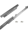 Floor Mounted Drawer Runners With Soft Close And Full Extension Undermount Slides In Cold Rolled Steel For Quiet Smooth Drawer Glide 400Mm Long