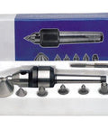 2MT Medium Duty Live Center Set For Lathe Turning with multiple tips in packaging showing high precision bearing supported centers
