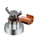Premium Heavy-Duty Grounding Magnetic Clamp Set For Welding Jobs Includes Two Giant Sizes Plus One Small One Perfect For Fast Work And Rock Solid Hold In Any Workshop Setup No More Slipping Around with copper and silver metallic finish.